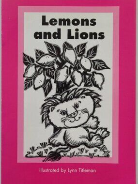 5/$15 Kids Book Lemons and Lions Scott Foresman Reading Wordless Story 19 K PreK